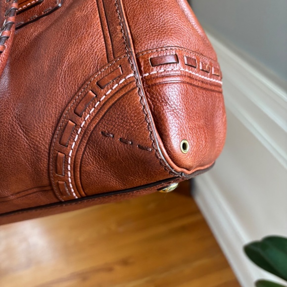 Vintage Coach Hamptons Satchel, Limited Edition in Whiskey Brown Style 9290 - Picture 12 of 17